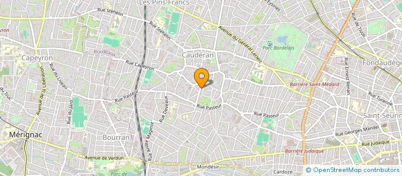 localisation de l'entreprise SYND DE COPROPRIETE RES LAVOISIER  BORDEAUX