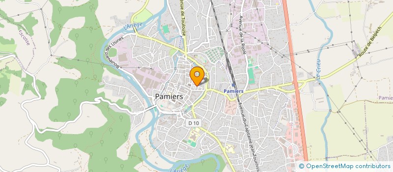 localisation de l'entreprise SYND DE COPROPRIETE RES LE CLOCHER à PAMIERS