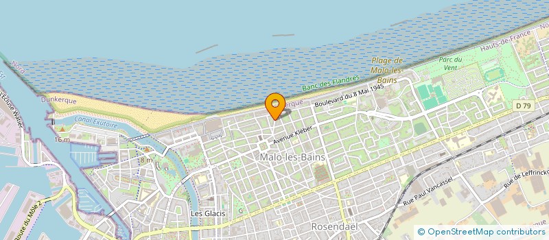 localisation de l'entreprise SYND DE COPROPRIETE RES LES URSULINES à DUNKERQUE