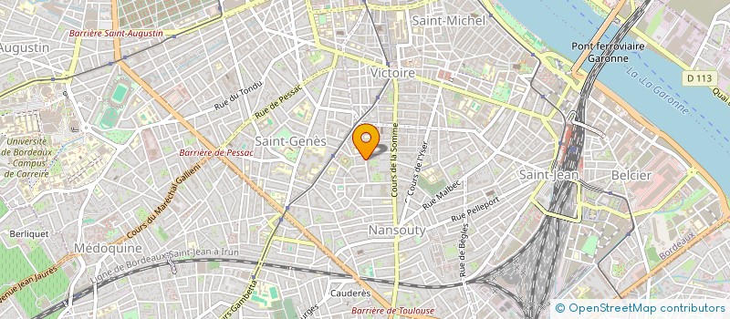 localisation de l'entreprise SYND DE COPROPRIETE RES ST NICOLAS  BORDEAUX