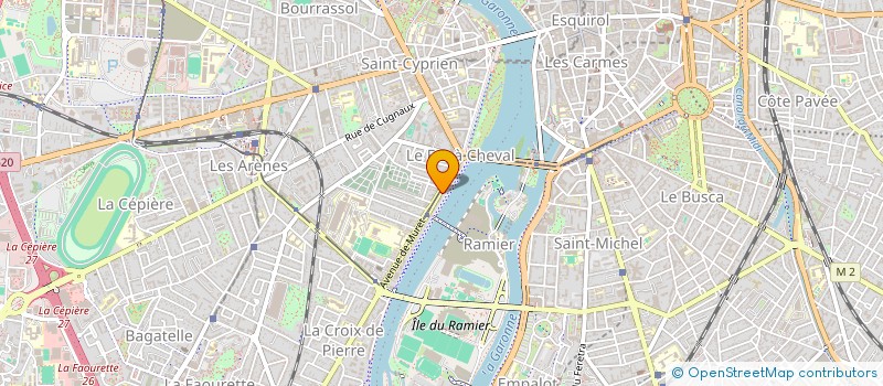 localisation de l'entreprise SYND DE COPROPRIETE RESIDENCE DE MURET à TOULOUSE
