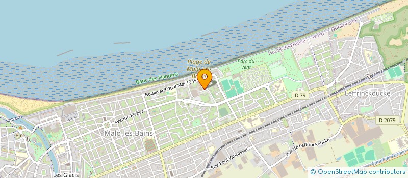 localisation de l'entreprise SYND DE COPROPRIETE RESIDENCE LE NORSEA à DUNKERQUE