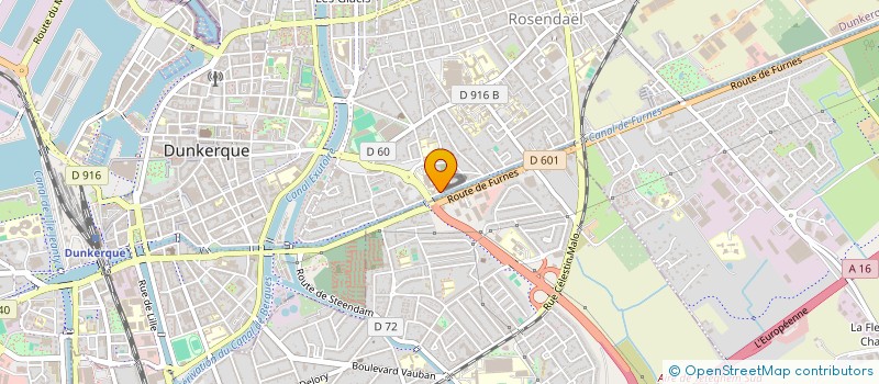 localisation de l'entreprise SYND DE COPROPRIETE RESIDENCE VAUBAN à DUNKERQUE