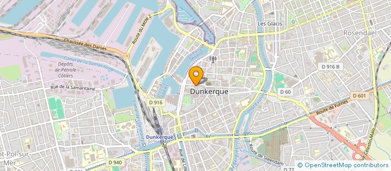 localisation de l'entreprise SYND DE COPROPRIETE RONARC'H-WILSON à DUNKERQUE