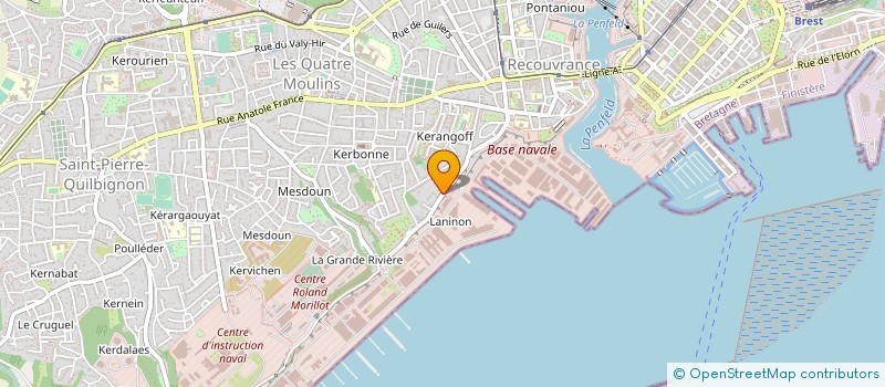 localisation de l'entreprise SYND DE COPROPRIETE SGI à BREST