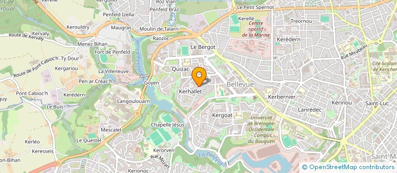 localisation de l'entreprise SYND DE COPROPRIETE SGI à BREST