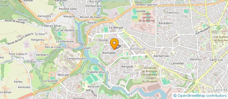 localisation de l'entreprise SYND DE COPROPRIETE SGI à BREST