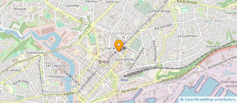 localisation de l'entreprise SYND DE COPROPRIETE SGI à BREST