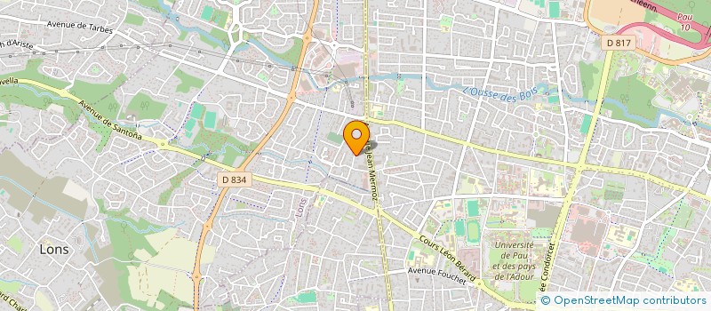 localisation de l'entreprise SYND DE FORME COOP DE LA RES AUTEUIL  LONS