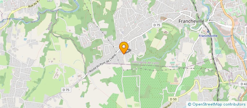 localisation de l'entreprise SYND DE PROPR LOTIS BRUISSIN à FRANCHEVILLE