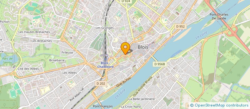 localisation de l'entreprise SYND DEBITANTS TABAC DU LOIR ET CHER à BLOIS