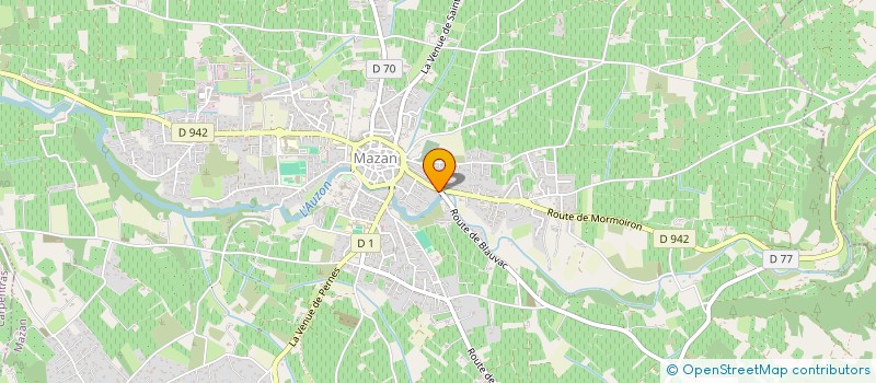 localisation de l'entreprise SYND DEFEN RAISINS DE TABLE MONT VENTOUX  MAZAN