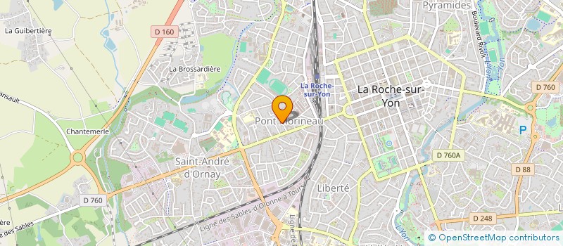 localisation de l'entreprise SYND DEFENSE AOVDQS FIEFS VENDEENS à LA ROCHE-SUR-YON