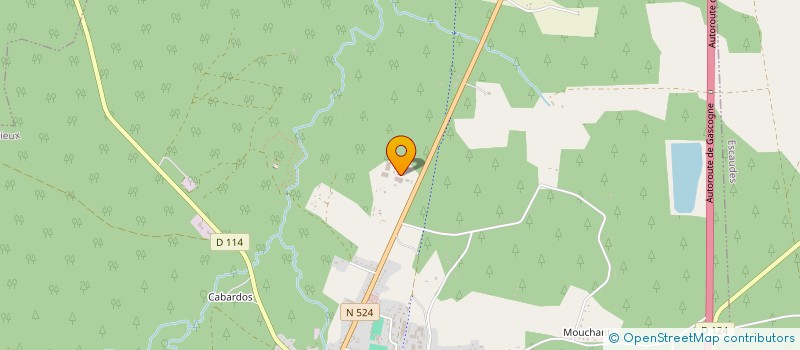 localisation de l'entreprise SYND DEFENSE FORETS INCENDIE à CAPTIEUX