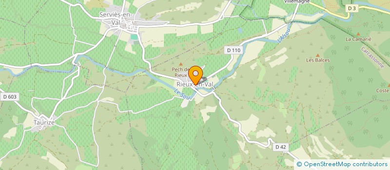 localisation de l'entreprise SYND DEFENSE IDENTITE VINS DE CORBIERES  LAGRASSE