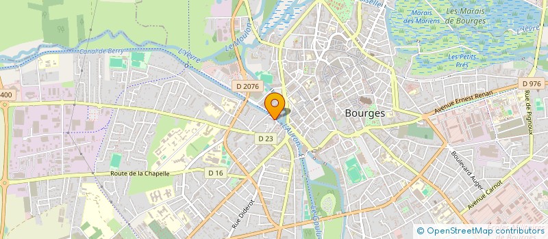 localisation de l'entreprise SYND DEP CHIRURGIENS DENTISTES DU CHER à BOURGES