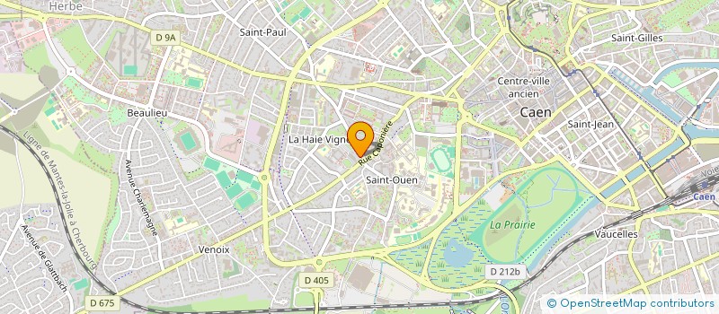 localisation de l'entreprise SYND DEPARTEM CGT PTT CALVADOS à CAEN