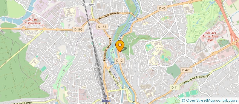 localisation de l'entreprise SYND DEPARTEM MEUNERIE VOSGES  EPINAL