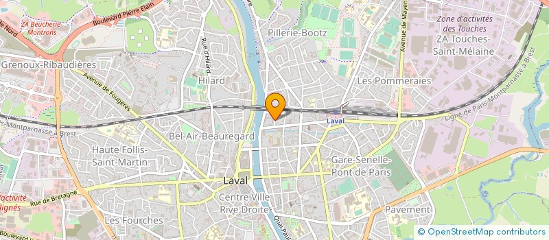 localisation de l'entreprise SYND DES CO PROPRIETAIRES à LAVAL