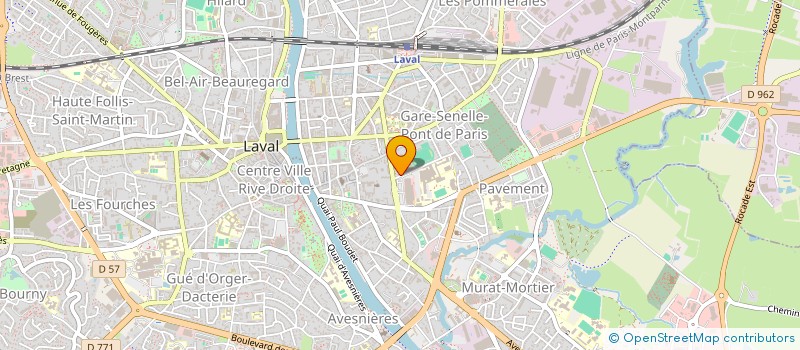 localisation de l'entreprise SYND DES CO PROPRIETAIRES à LAVAL