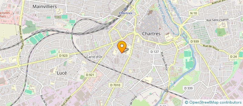 localisation de l'entreprise SYND DES COPRO DE L'OREE DE MAUNOURY à CHARTRES