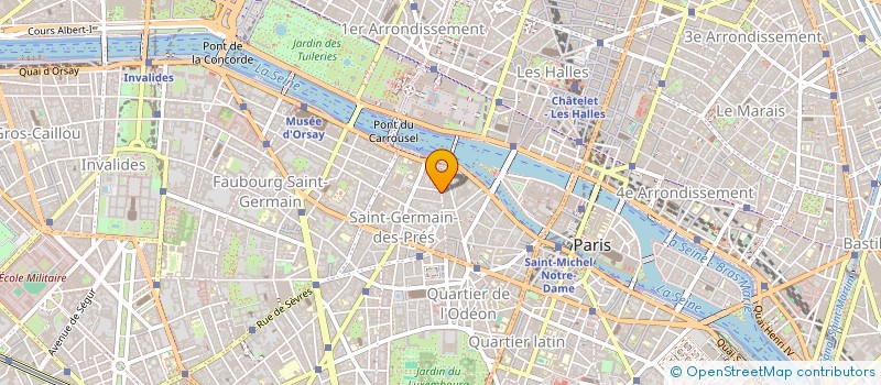 localisation de l'entreprise SYND DES COPROP DU 16 R DE SEINE  PARIS