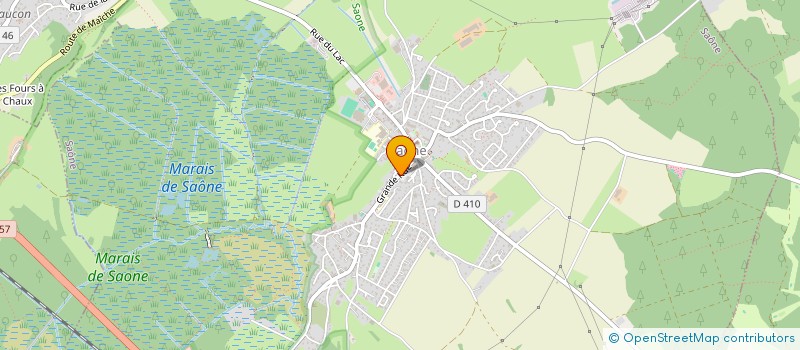 localisation de l'entreprise SYND DES COPROPRIETAIRES 12 GRANDE RUE  SAONE