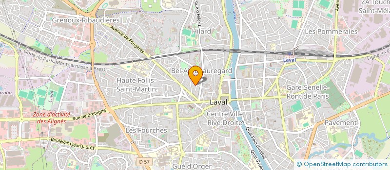 localisation de l'entreprise SYND DES COPROPRIETAIRES à LAVAL