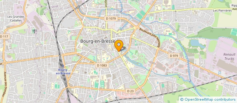 localisation de l'entreprise SYND DES COPROPRIETAIRES à BOURG-EN-BRESSE