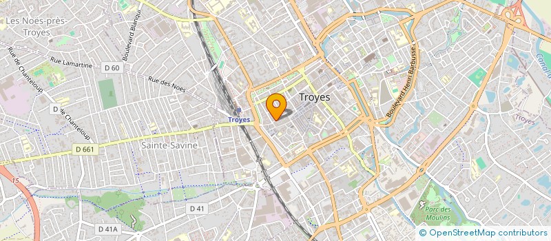 localisation de l'entreprise SYND DES COPROPRIETAIRES DINTEVILLE  TROYES