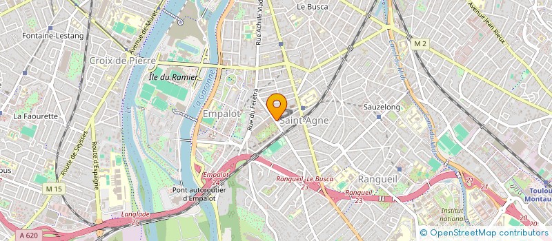 localisation de l'entreprise SYND DES COPROPRIETAIRES DU 86 R ST ROCH à TOULOUSE