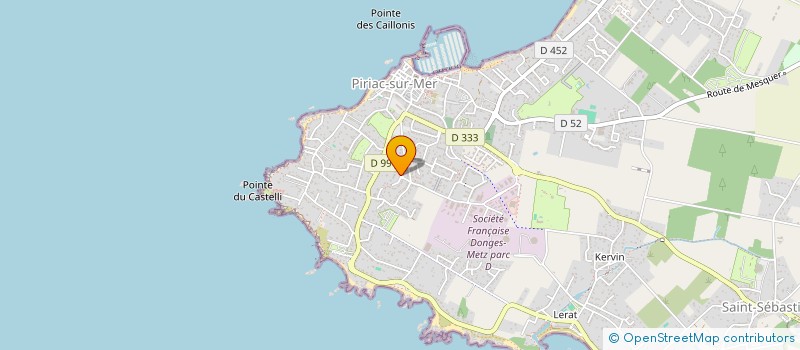 localisation de l'entreprise SYND DES COPROPRIETAIRES DU VIEUX MOULIN  PIRIAC-SUR-MER