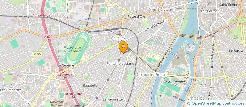 localisation de l'entreprise SYND DES COPROPRIETAIRES HENRI DESBALS à TOULOUSE