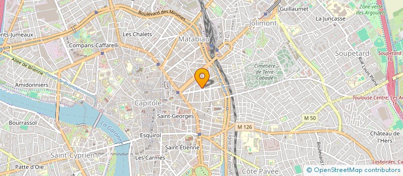 localisation de l'entreprise SYND DES COPROPRIETAIRES PALISSY à TOULOUSE