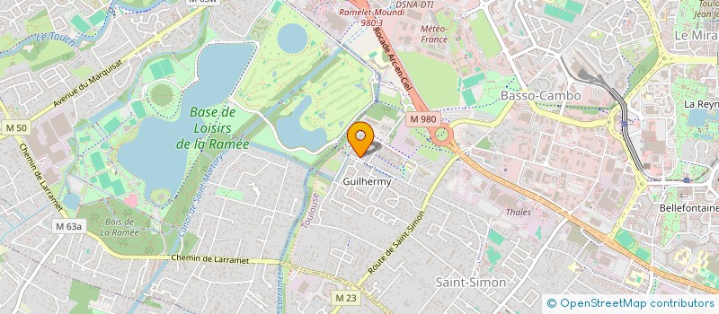 localisation de l'entreprise SYND DES COPROPRIETAIRES PRE ST MARTIN  TOULOUSE