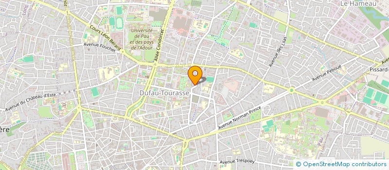 localisation de l'entreprise SYND DES COPROPRIETAIRES RES AGORA I à PAU