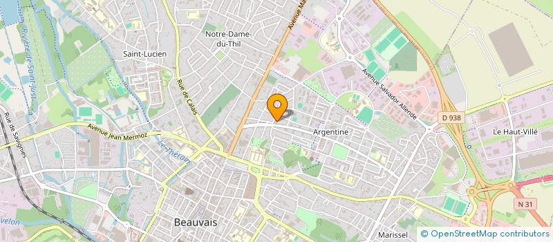 localisation de l'entreprise SYND DES COPROPRIETAIRES RES LORRAINE  BEAUVAIS