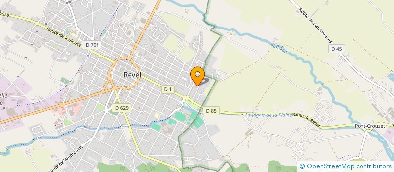 localisation de l'entreprise SYND DES COPROPRIETAIRES RES SENA  REVEL