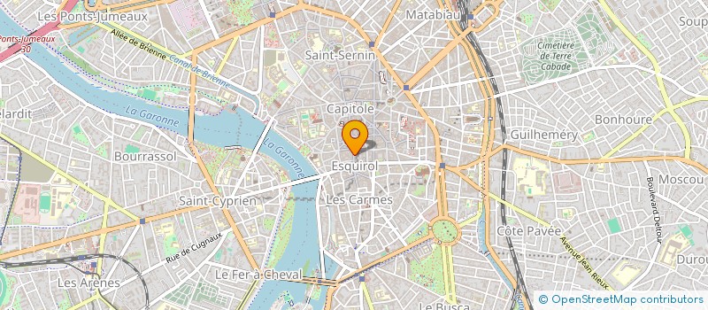 localisation de l'entreprise SYND DES COPROPRIETES  20 R DES CHANGES  TOULOUSE