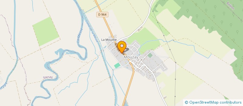 localisation de l'entreprise SYND DES EAUX DE MOULINS SAINT HUBERT à MOULINS-SAINT-HUBERT