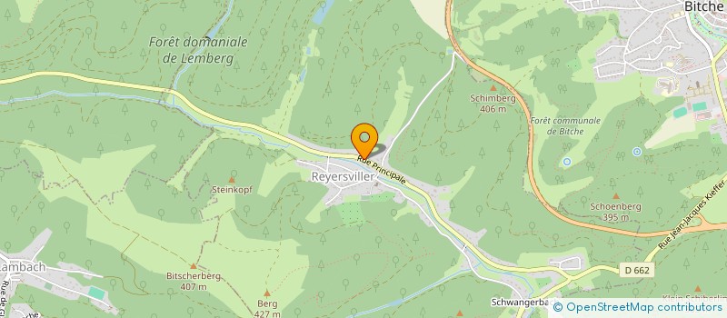 localisation de l'entreprise SYND DES EAUX ROPPEVILLER LIEDERSCHIEDT à ROPPEVILLER