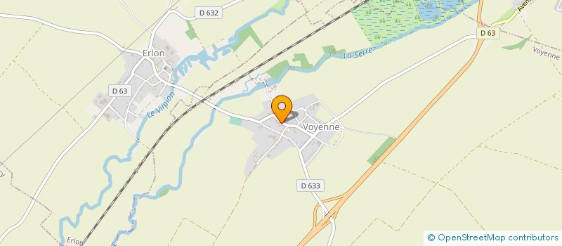 localisation de l'entreprise SYND DES ECOLES DE VOYENNE,ERLON,MARCY à VOYENNE