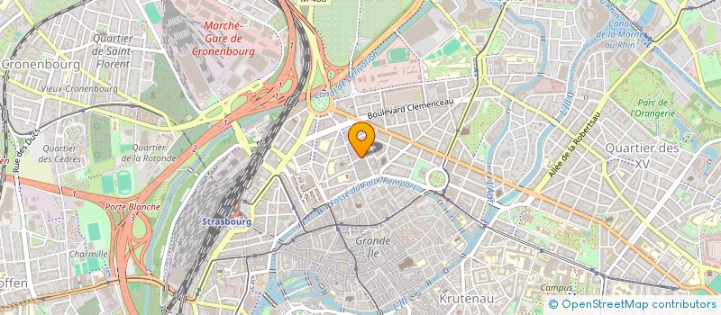 localisation de l'entreprise SYND DES INFIRMIERS LIBERAUX DU BAS RHIN à STRASBOURG