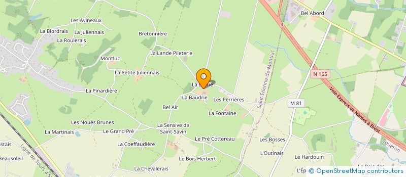 localisation de l'entreprise SYND DES MARAIS ESTUARIENS DE CORDEMAIS à CORDEMAIS
