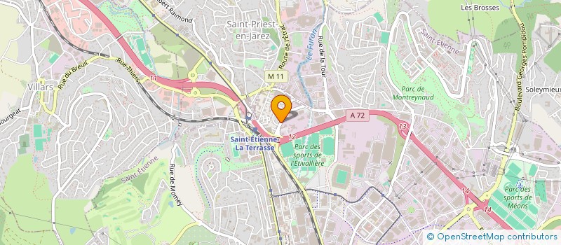 localisation de l'entreprise SYND DES MARCHANDS DE BESTIAUX  SAINT-ETIENNE