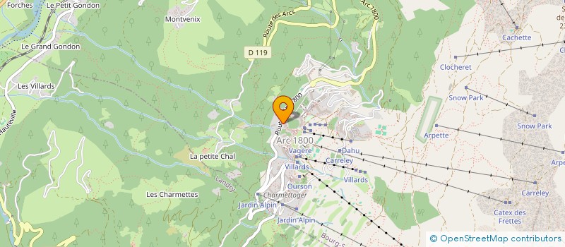 localisation de l'entreprise SYND DES MONITEURS ECOLE SKI FRANCAIS à BOURG-SAINT-MAURICE