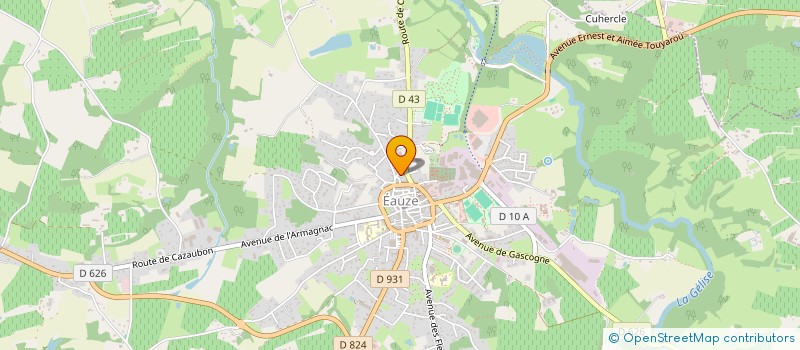 localisation de l'entreprise SYND DES PRODUCTEURS DE FLOC DE GASCOGNE  EAUZE