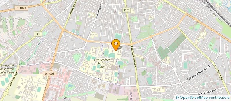 localisation de l'entreprise SYND DES PROFESSEURS ENSEIG LIBRE à AMIENS