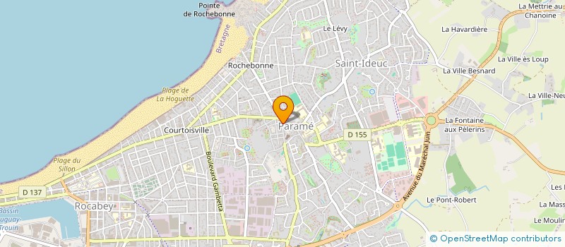 localisation de l'entreprise SYND DES PROFESSIONNELS RADIO  SAINT-MALO