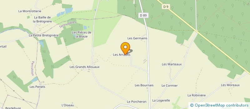 localisation de l'entreprise SYND DISTILLERIE DE MARIAUDE à LOCHES